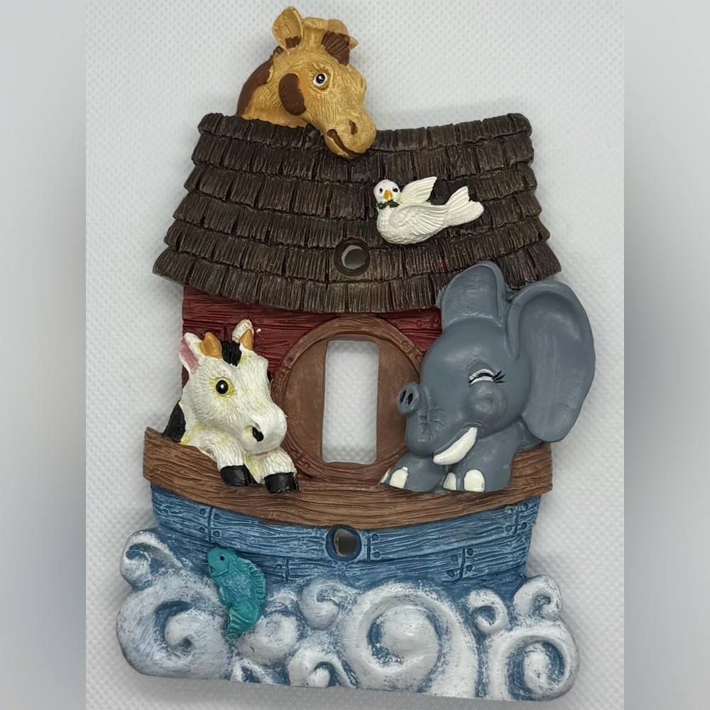 Vintage Figi Graphics Noah’s Ark Lightswitch Cover